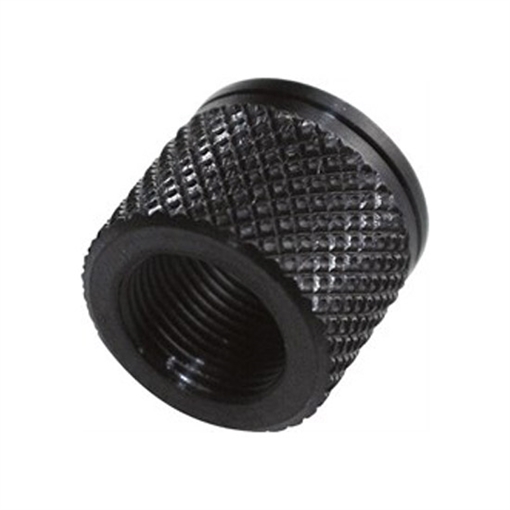 Picture of GrovTec GT, Thread Protector, Black Oxide Finish, Black, 1/2X28" Threaded, .705" Diameter, Fits Most AR Barrels GT HM245