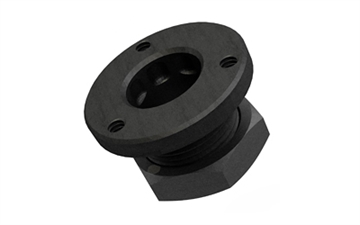 Picture of GrovTec Non-Rotating Flanged Base, Black GTHM196