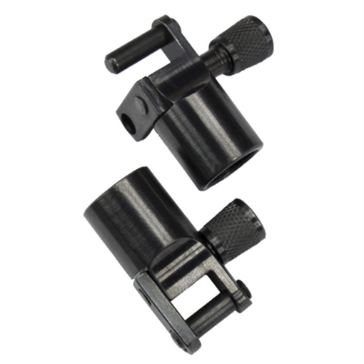 Picture of GROVTEC PUSH BUTTON BASE TO SWIVEL STUD ADAPTOR BLACK GTSW235