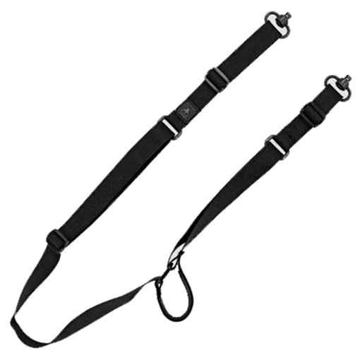 Picture of GrovTec Sabre 2 Point Sling, Matte Finish, Black, Includes Push Button Swivels GTSL134