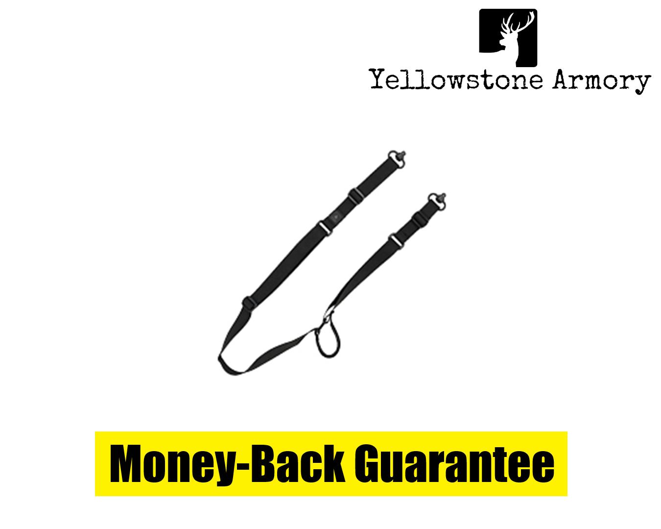 GROVTEC QS 2-POINT SABRE SLING W/SWIVELS BLK SL134-img-0