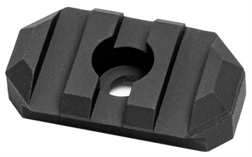 Picture of GROVTEC RAIL SECTION M-LOK 1.3" 3 SLOT ALUMINUM BLACK GTSW226