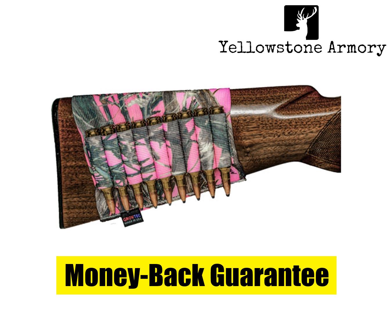 GROVTEC RIFLE SHELL HOLDER FOR BUTTSTOCK TRUE TIMBER PINK GTAC74-img-0
