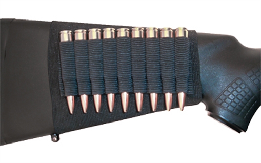 Picture of GrovTec US Inc Buttstock Cartridge Holder Elastic 9rd Rifle Buttstock Mount GTAC81