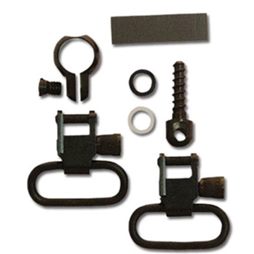 Picture of Grovtec One Piece Barrel Band Swivel Sets .430" to .445" Black GTSW42