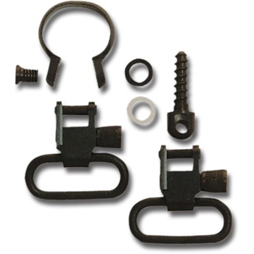 Picture of Grovtec Remington Rifle Locking Swivel Sets for Remington 760 and 7600 Black GTSW45