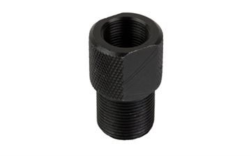Picture of GrovTec Thread Adapter, 1/2X28 to 5/X24, Black Oxide Finish, Black GTHM197