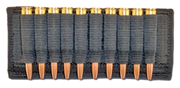 Picture of GrovTec US Inc Belt Slide Nylon w/Elastic Loops 10rd Rifle Belt Slide Mount 2.25" GTAC86