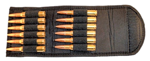 Picture of GrovTec US Inc Folding Rifle Nylon w/Elastic Loops 12rd Rifle Belt Slide Mount 2.25" GTAC89