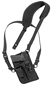 Picture of GrovTec US Inc Trail Pack Shoulder Black Nylon Harness Fits Large Semi-Auto Fits 4.50-5" Barrel Right Hand GTHL15105R