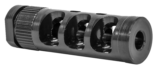 Picture of GrovTec US Inc G-Comp Black Nitride Steel 5/8"-24 Threads 308 Cal GTHM316