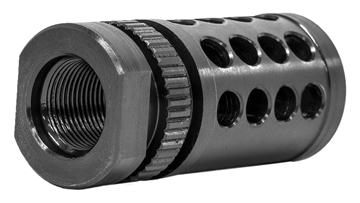 Picture of GrovTec US Inc G-Nite Flash Suppressor Black Nitride Steel with 1/2"-28 tpi Threads for 223 Cal GTHM317