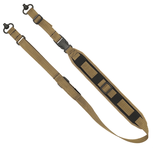 Picture of GrovTec US Inc QS 2-Point Sentinel Coyote Brown Adjustable Rifle/Shotgun GTSL129