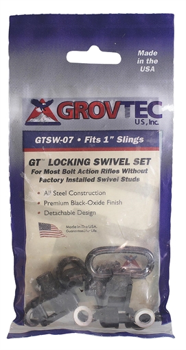 Picture of GrovTec US Inc Locking Forend Set Air Rifle 1" Detachable Black Oxide Crosman 1400 Steel GTSW07