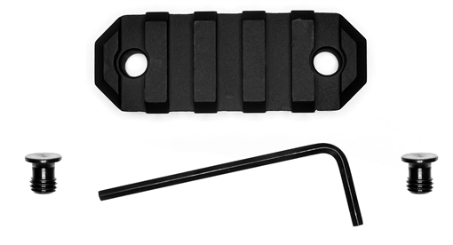 Picture of GrovTec US Inc 2.2 Inch 5 Slot Keymod Black Anodized GTSW227