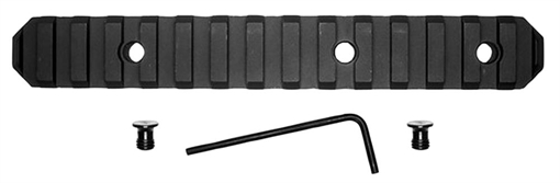 Picture of GrovTec US Inc 6 Inch 15 Slot Keymod Black Anodized GTSW230