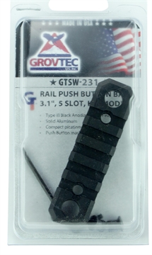 Picture of GrovTec US Inc 3.1 Inch 5 Slot with Push Button Bases Keymod Black Anodized GTSW231