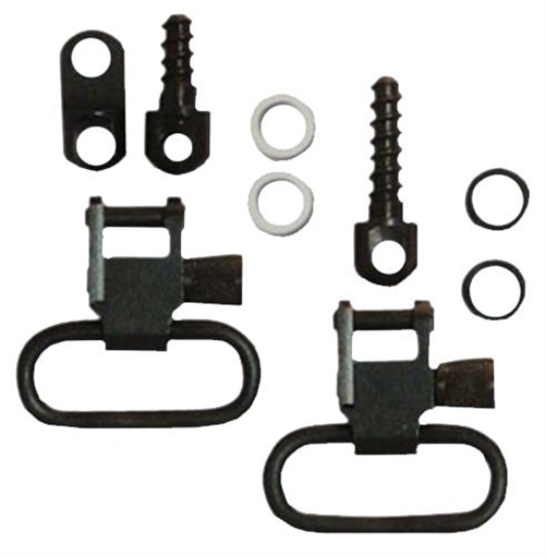 Picture of GrovTec Ruger Carbines Auto and Single Locking Swivel Sets 1" Black GTSW27