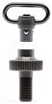 Picture of GrovTec US Inc Mag Cap Shotgun 1" Push Button Black Oxide Mossberg 500 12 Gauge Steel GTSW308
