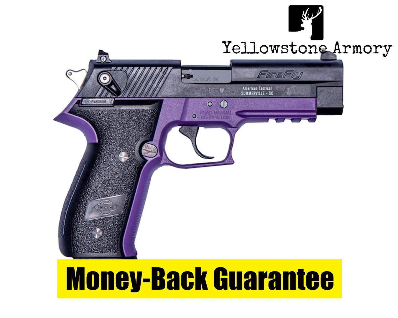 GSG Firefly Pistol 22 LR. 4 in. Purple 10 rd. GERG2210FFL-img-0