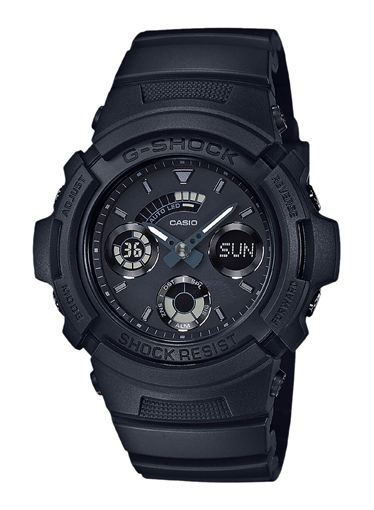 Picture of GSHOCK PREMIER 200M WR WIRLD BLK AW591BB1A