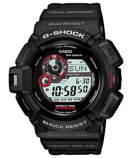 Picture of GSHOCK TACT MDMAN SOLAR BLK G93001