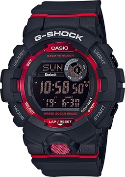 Picture of GSHOCK MENS GSHOCK BLK/RD GBD8001