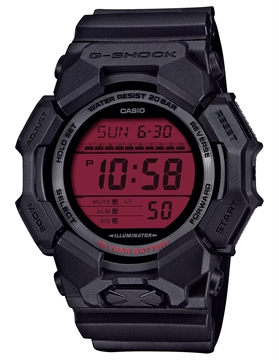 Picture of GSHOCK GD-010BBR-1CR  DIGITAL MOVEMENT  BLK/RED GD010BBR1CR 889232400679