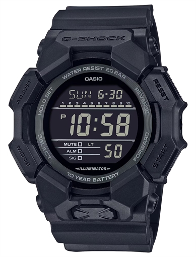 Picture of GSHOCK DIGITAL MOVEMENT BLACK GD0101A1CR
