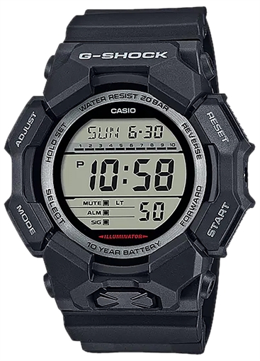 Picture of GSHOCK DIGTL MOVEMENT BLK GD0101CR