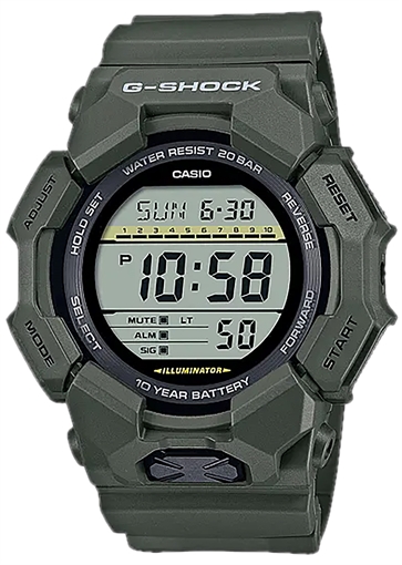 Picture of GSHOCK DIGTL MOVEMENT GRN GD0103CR