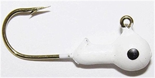 Picture of GSM 1/16 BALL JIG HEAD 10BG WHITE BBJ16-01