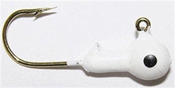 Picture of GSM 1/16 BALL JIG HEAD 10BG WHITE BBJ16-01