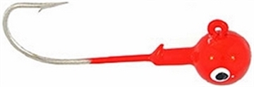 Picture of GSM 1/8 BALL JIG HEAD 8BG RED BBJ18-05