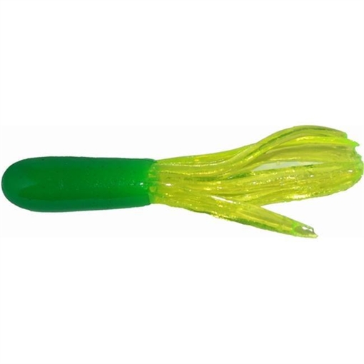 Picture of GSM 1.5" CRAPPIE TUBE 10BG LIME/CHT 15CRTU06