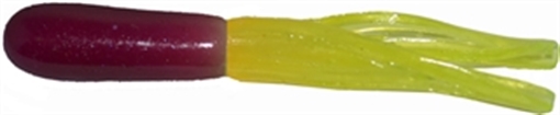 Picture of GSM 1.5" CRAPPIE TUBE 10BG RED/CHT 15CRTU02