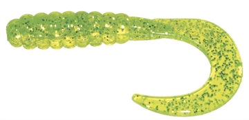 Picture of GSM 2" CURL TAIL GRUB CHART SHINE 10 PK CTG207