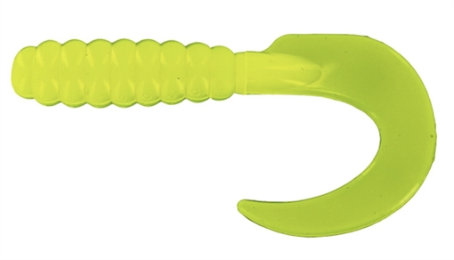 Picture of GSM 2" CURL TAIL GRUB OPAQUE CHART 10 PK CTG222
