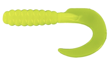Picture of GSM 2" CURL TAIL GRUB OPAQUE CHART 10 PK CTG222