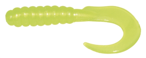 Picture of GSM 2" CURL TAIL GRUB CHART PEARL 10 PK CTG203