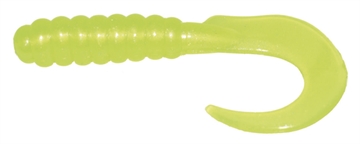 Picture of GSM 2" CURL TAIL GRUB CHART PEARL 10 PK CTG203