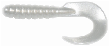 Picture of GSM 2" CURL TAIL GRUB PEARL 10 PK CTG213