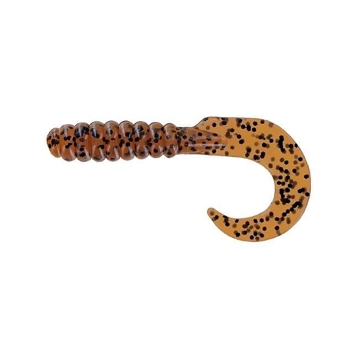 Picture of GSM 2" CURL TAIL GRUB PUMPKINSEED 10 PK CTG220