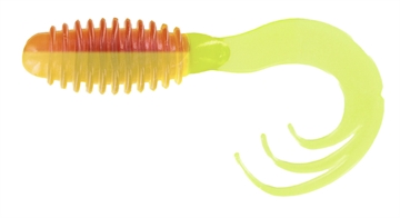 Picture of GSM 2" RING TRIPLE TIP GRUB YELLOW JACKET 10 PK RTTG204