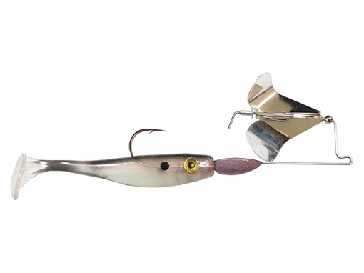 Picture of GSM 3/8OZ SUICIDE SHAD BUZZBAIT SILVER BLADE/PEARLY SHAD SSBUZZ38-04