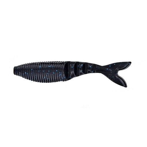 Picture of GSM 4" ZAKO BLACK W/ LARGE BLUE FLAKE (6 PACK) YAM-134-06-021
