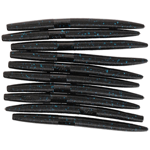 Picture of GSM SENKO BLACK W/ LARGE BLUE FLAKE (10 PACK) YAM-9-10-021