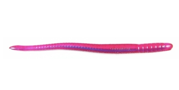 Picture of GSM 6" FAT WORM / 8 PACK / MORNING DAWN/RED FLAKE RW-SF-H3HR-8
