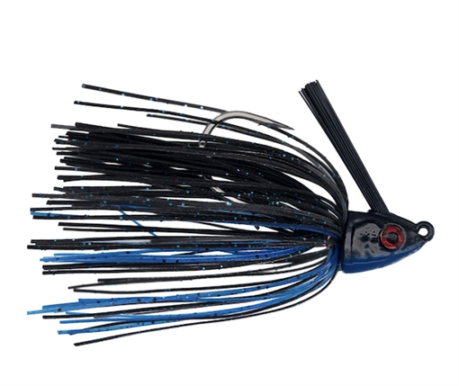 Picture of GSM DEAL DEFLECTION SWIMJIG 3/8 OZ. / BLACK/BLUE BBB-38DFL-BNB