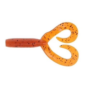 Picture of GSM DOUBLE TAIL GRUB FIRE CRAW (20 PACK) YAM-15-20-9003